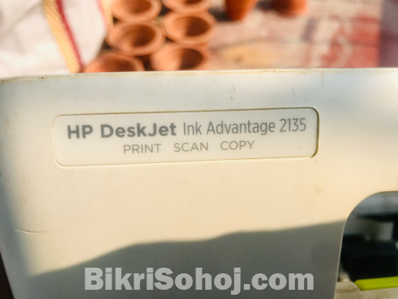 Hp Deskjet ink Advantage 2135 all in one printer